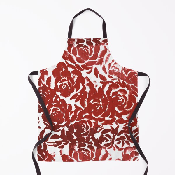 Item preview, Abstract Crimson Red Botanical Art designed and sold by IO Soul Spaces.