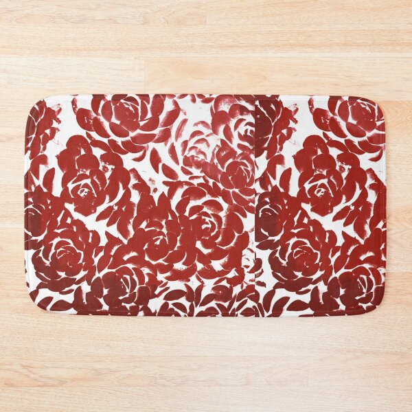 Item preview, Abstract Crimson Red Botanical Art designed and sold by IO Soul Spaces.