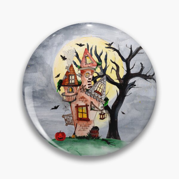 Item preview, Spooky wonkey house designed and sold by Zenclover.