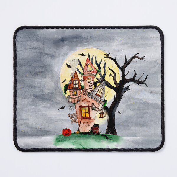 Item preview, Spooky wonkey house designed and sold by Zenclover.
