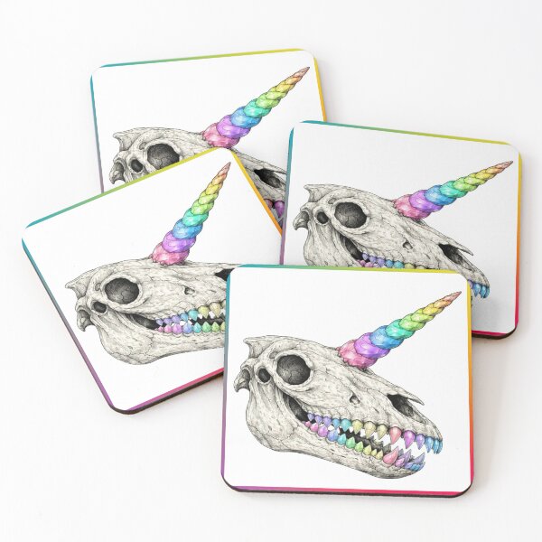 Item preview, Unicorn Skull designed and sold by Anatomical Garden.