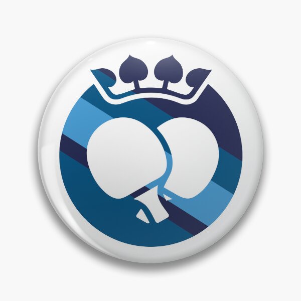 Item preview, Blue Ping Pong Men's Logo with Paddles and Crown  designed and sold by martuzka.