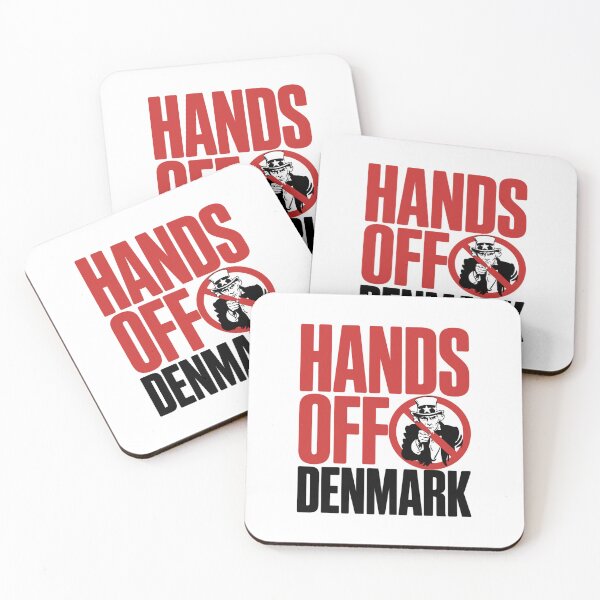 Item preview, Hands Off Denmark  – Bold Protest & Solidarity Graphic designed and sold by just-quotes.