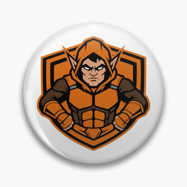 Item preview, The Orange Menace Shield – Full Color Edition designed and sold by TheRoCo Design Company.