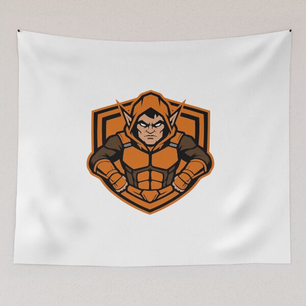 Item preview, The Orange Menace Shield – Full Color Edition designed and sold by TheRoCo Design Company.