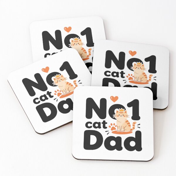 Item preview, No1 Cat Dad  designed and sold by Tee Visions.