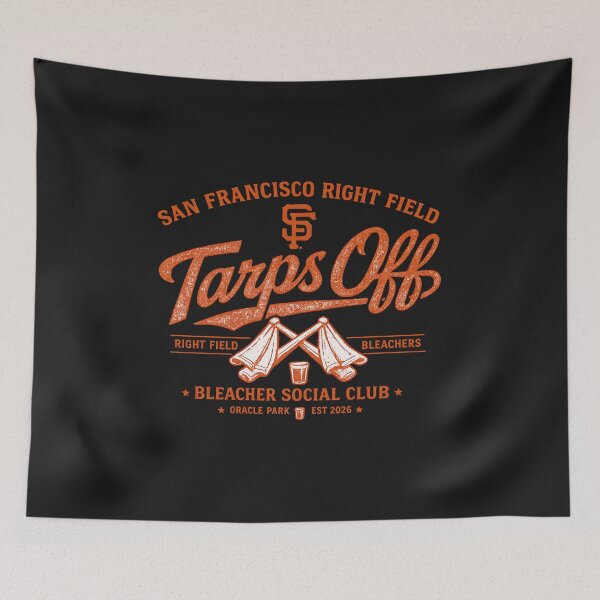 Item preview, San Francisco Right Field Tarps Off | Bleacher Social Club Vintage Giants Fan Shirt designed and sold by GhostDawgs.