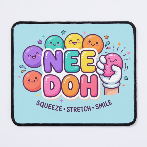 Item preview, Need Doh – Cute Kawaii Stress Relief Slime Character Sticker | Squeeze Stretch Smile designed and sold by Bhaskar Digital Art.