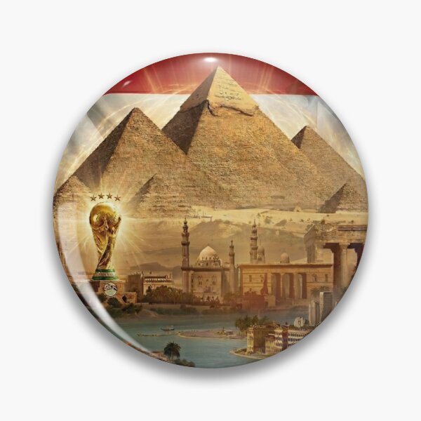 Item preview, Egypt National Team - Pharaonic Pyramids and Nile Landscape Panorama designed and sold by Aram250.