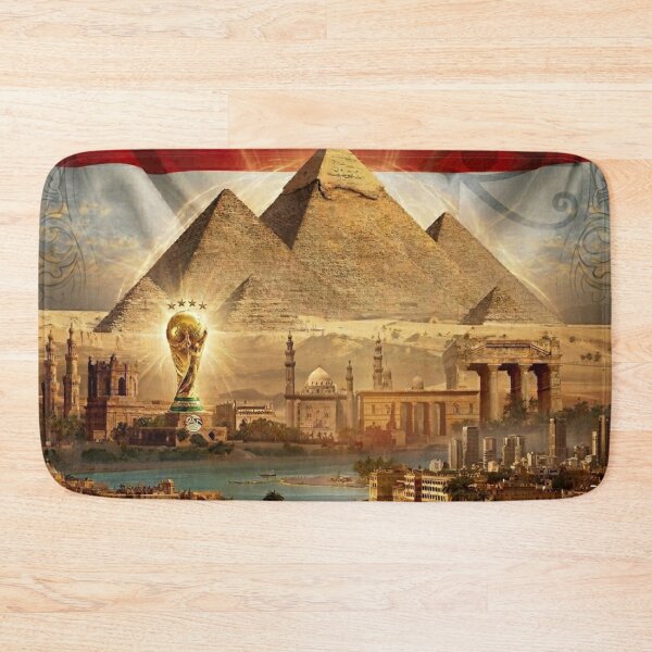 Item preview, Egypt National Team - Pharaonic Pyramids and Nile Landscape Panorama designed and sold by Aram250.
