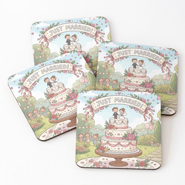 Item preview, Just Married designed and sold by The King's general goods.