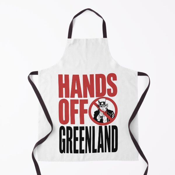 Item preview, Hands Off Greenland  – Bold Protest & Arctic Solidarity Graphic designed and sold by just-quotes.
