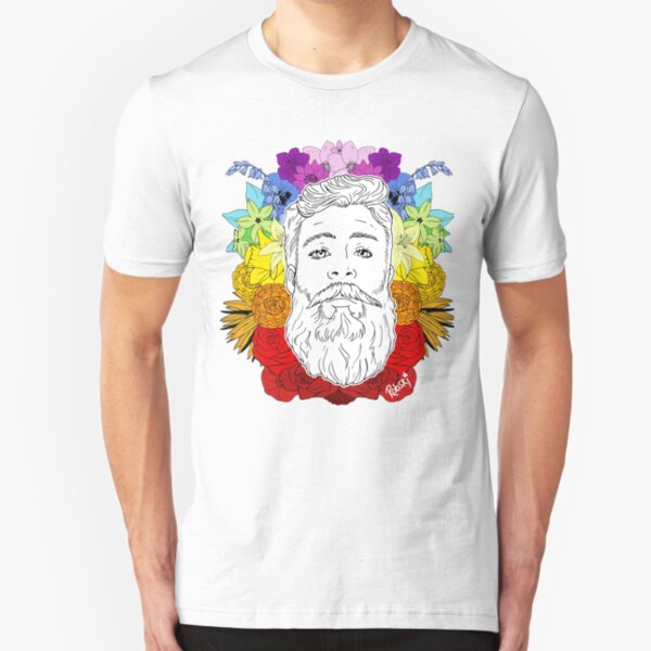 Floral Pride Slim Fit T-Shirt