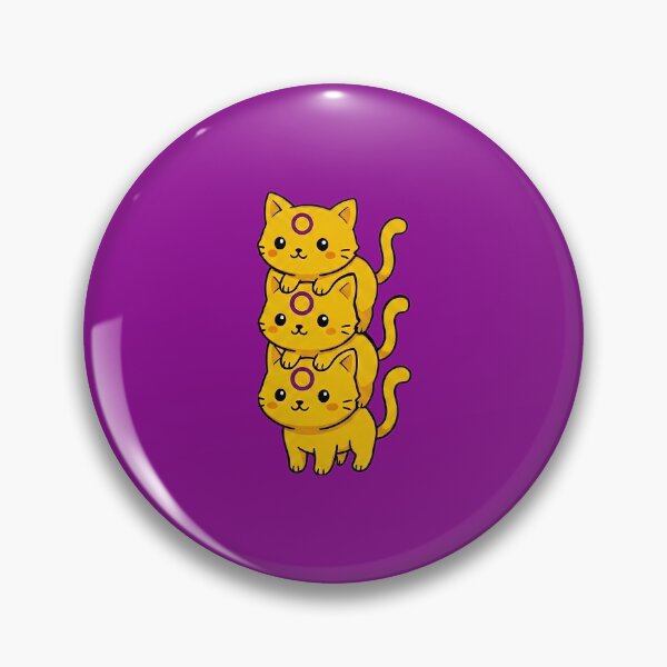 Item preview, Intersex Pride Cat Trio designed and sold by Ivy-Triggs.