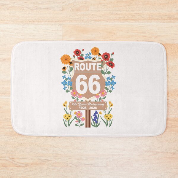 Item preview,  Route 66 100th Anniversary Vintage Floral Centennial 1926 - 2026 designed and sold by FernaRoje.