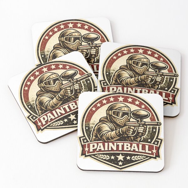 Item preview, Retro Vintage Paintball – Masked Paintball Player designed and sold by OTSC.