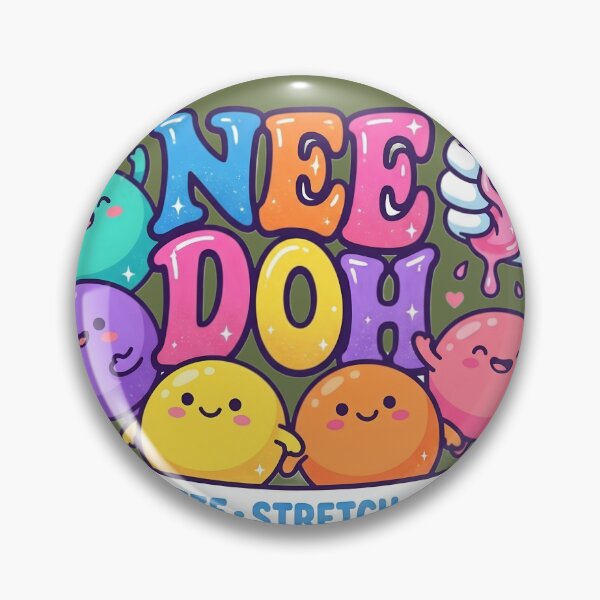 Item preview, Need Doh – Cute Kawaii Stress Relief Slime Character Sticker | Squeeze Stretch Smile designed and sold by Bhaskar Digital Art.