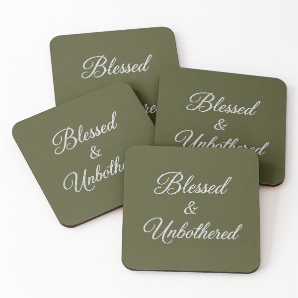 Item preview, Olive - Blessed & Unbothered  designed and sold by DesignsByPrnces.
