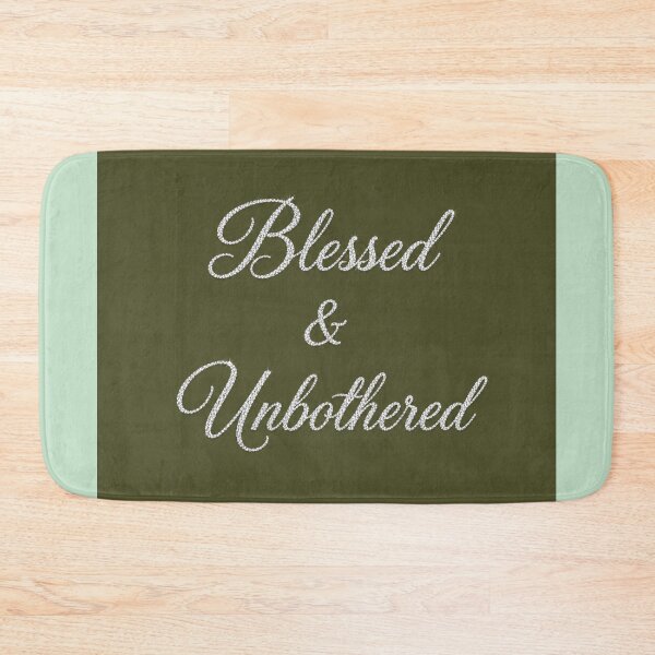 Item preview, Olive - Blessed & Unbothered  designed and sold by DesignsByPrnces.