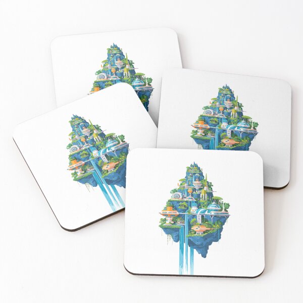 Item preview, Futuristic Water Town designed and sold by Interstellarwear.