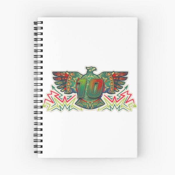 Item preview, Aztec Eagle Warrior Number 10 Retro Art designed and sold by marktloewe.