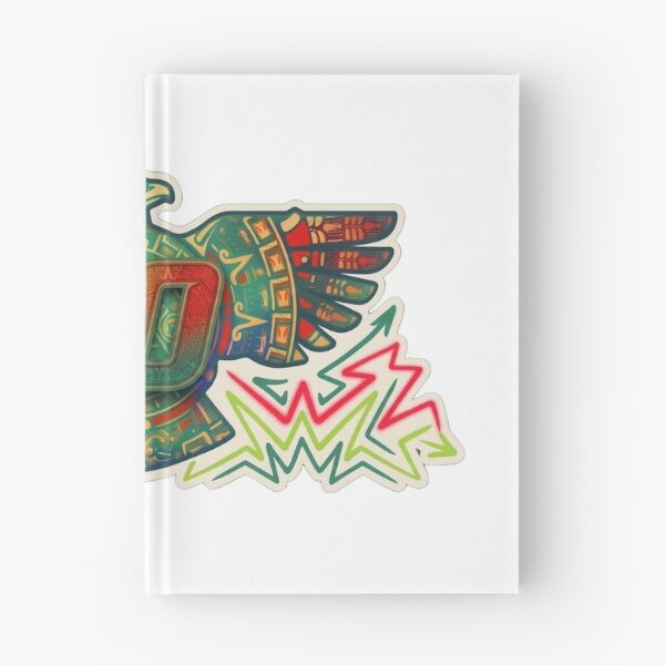 Item preview, Aztec Eagle Warrior Number 10 Retro Art designed and sold by marktloewe.