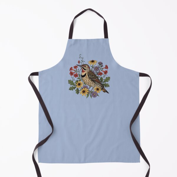 Item preview, Botanical Northern Flicker Floral Nature designed and sold by BirdsnStuff.
