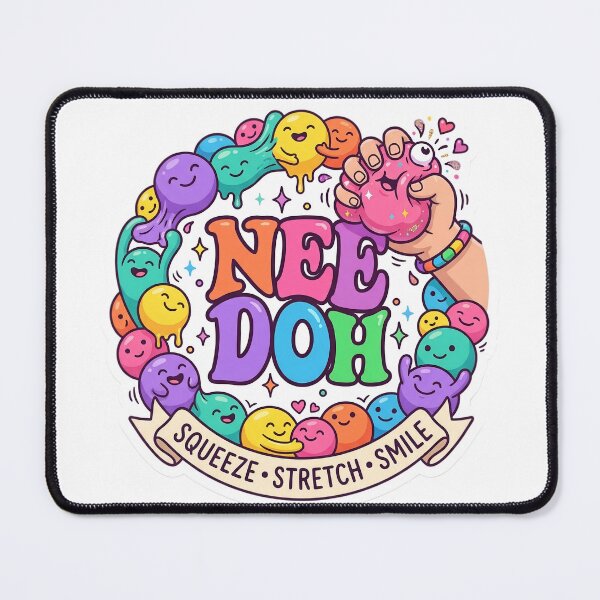 Item preview, Need Doh – Cute Kawaii Stress Relief Slime Character Sticker | Squeeze Stretch Smile designed and sold by Bhaskar Digital Art.