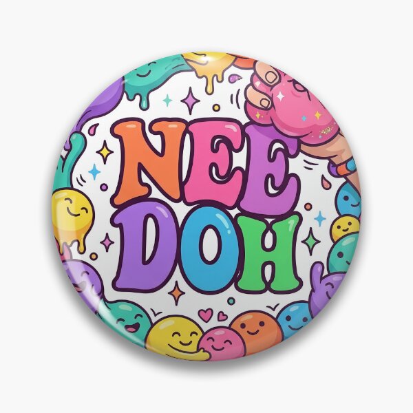 Item preview, Need Doh – Cute Kawaii Stress Relief Slime Character Sticker | Squeeze Stretch Smile designed and sold by Bhaskar Digital Art.