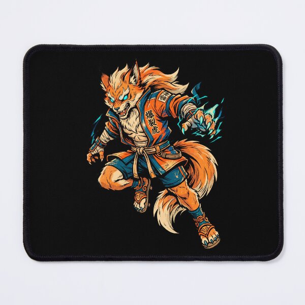 Item preview, Mystical Fox Samurai Warrior Art designed and sold by VYNROX.