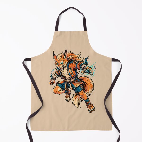Item preview, Mystical Fox Samurai Warrior Art designed and sold by VYNROX.