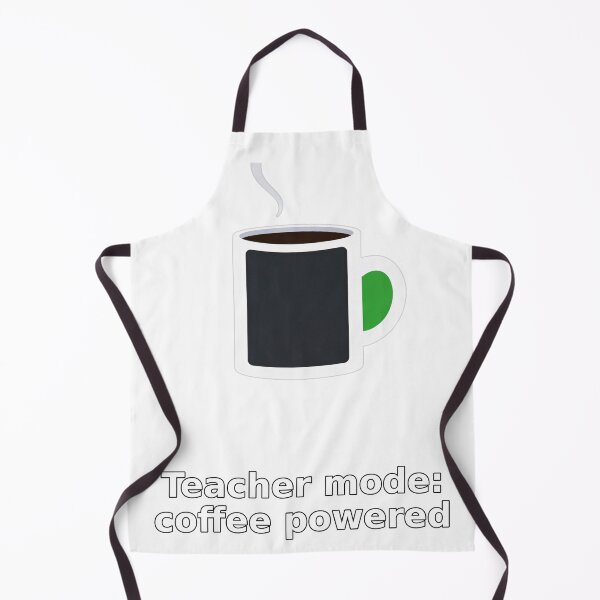 Item preview, Teacher Mode: Coffee Powered — Funny Teacher Gift designed and sold by OdinLabs.