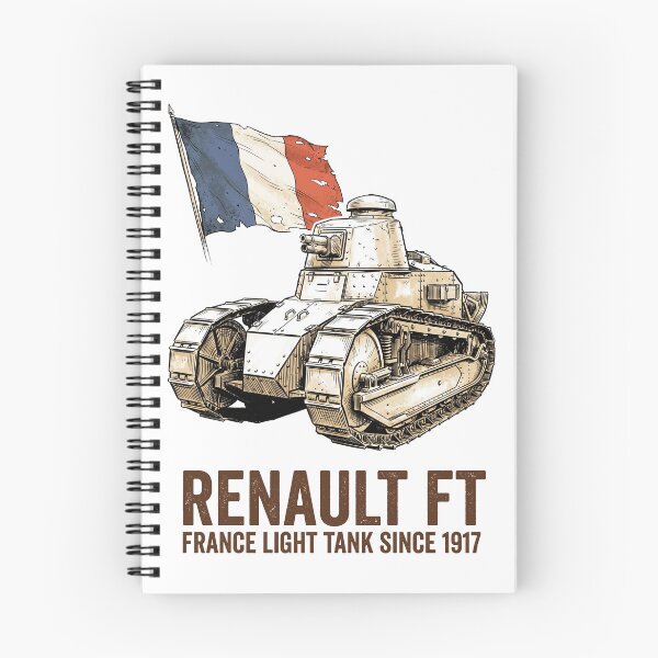 Artikelvorschau, Renault FT Französisches Leichtpanzer-Vintage-Design entworfen und verkauft von flamini.