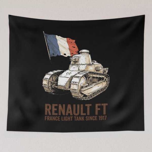 Item preview, Renault FT French Light Tank Vintage Design designed and sold by flamini.