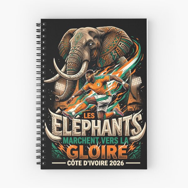 Item preview, Les Elephants Ivory Coast - World Cup 2026 Design designed and sold by VoidAnimeStudio.