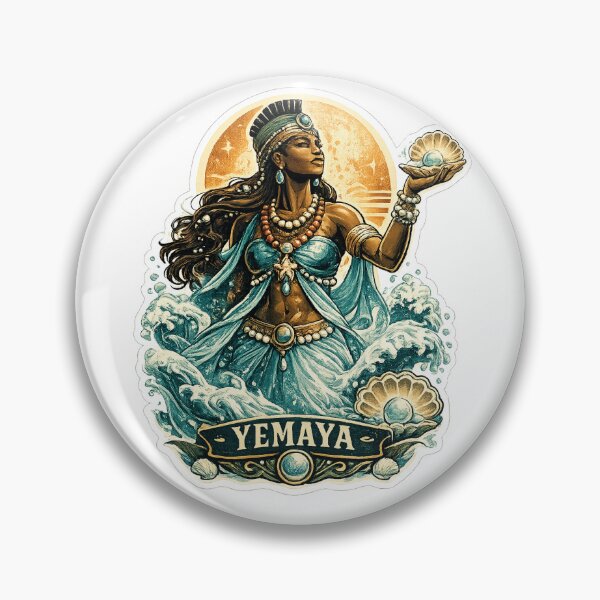 Item preview, Yemaya Orisha designed and sold by VelaVestida.