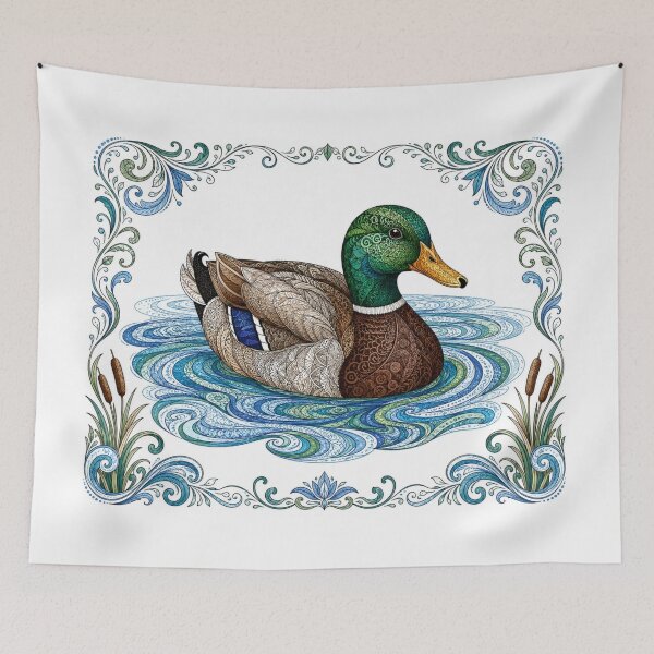 Item preview, Mallard Duck designed and sold by PaintedbyCarol.