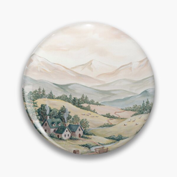 Item preview, A small village among wildflowers. designed and sold by elegantpaterns.