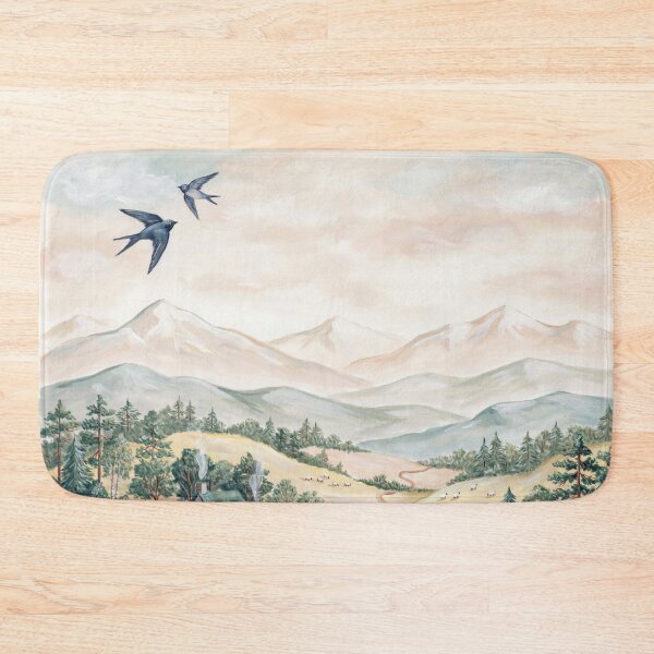 Item preview, A small village among wildflowers. designed and sold by elegantpaterns.