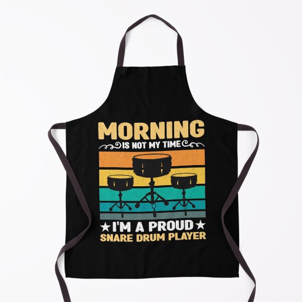 Item preview, Snare Drum Player Morning Is Not My Time Drumming designed and sold by tshirtconcepts.