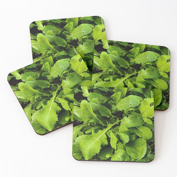Item preview, Fresh Green Arugula Leaf Pattern designed and sold by Apex_Visuals.