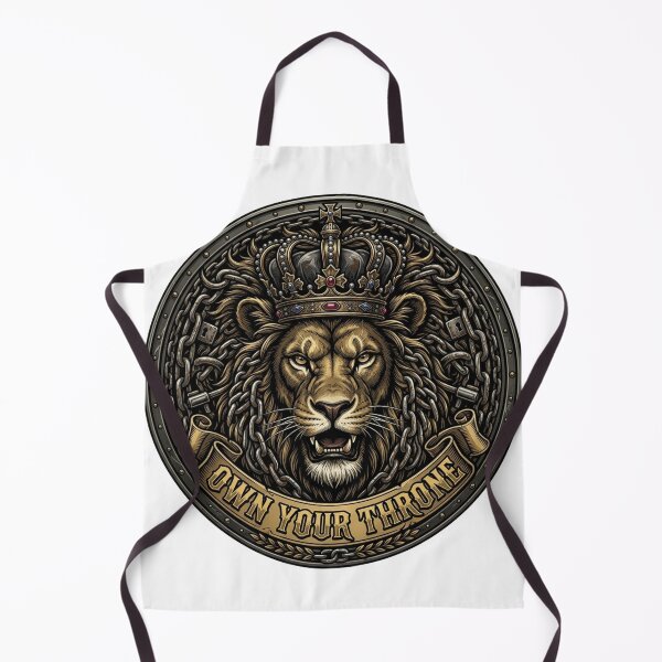 Item preview, King Lion Own Your Throne Motivation designed and sold by JeevanStickers.