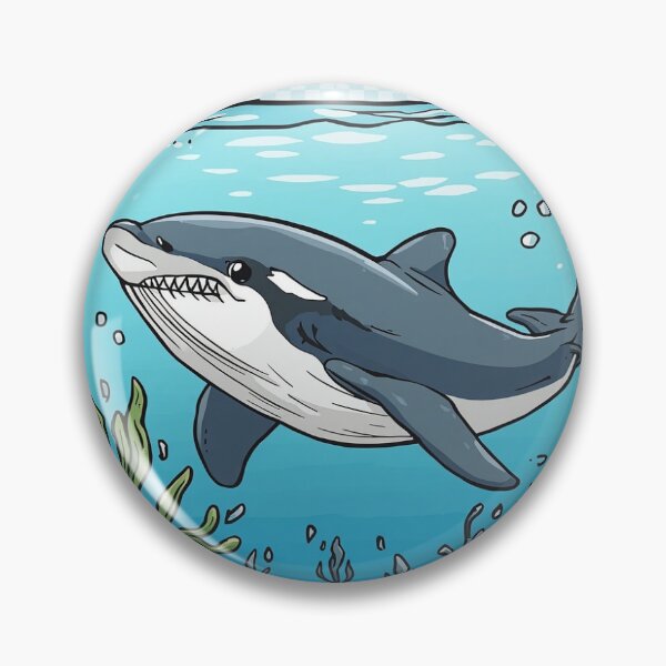 Item preview, Shark in the water for summer designed and sold by mmmase.
