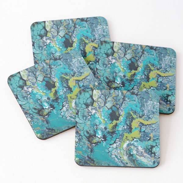 Item preview, Turquoise Garden designed and sold by LesenArt.