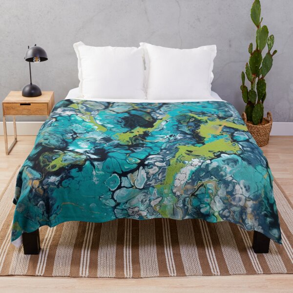 Item preview, Turquoise Garden designed and sold by LesenArt.