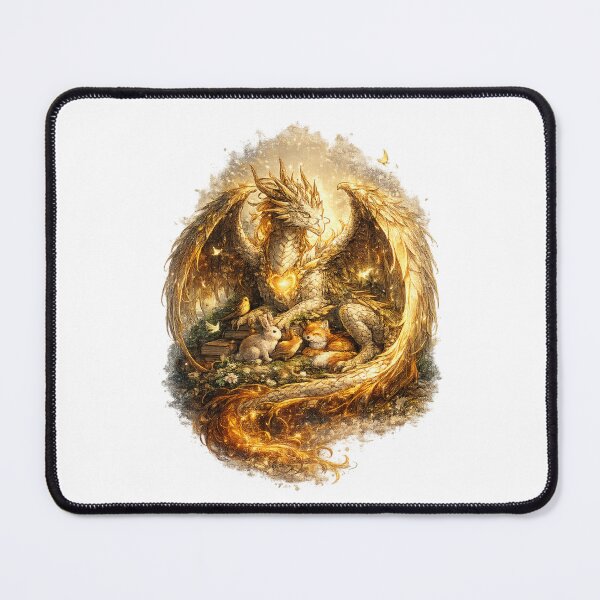 Item preview, Dragon - Heart of Gold Dragon designed and sold by ESSClothing.