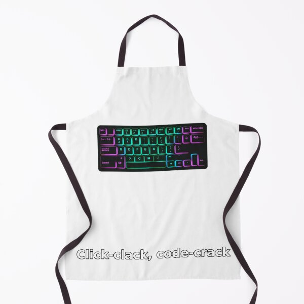 Item preview, Click-Clack Code-Crack — Mechanical Keyboard Shirt designed and sold by OdinLabs.