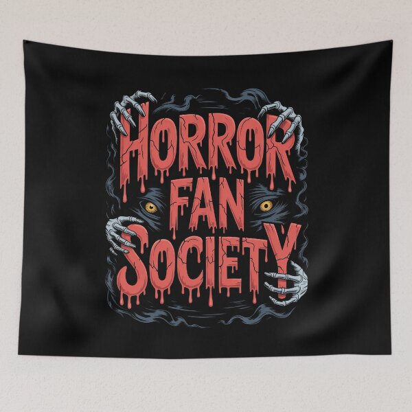 Item preview, Horror Fan Society Gift for Horror Lover Halloween Fan designed and sold by Say It With Ink.