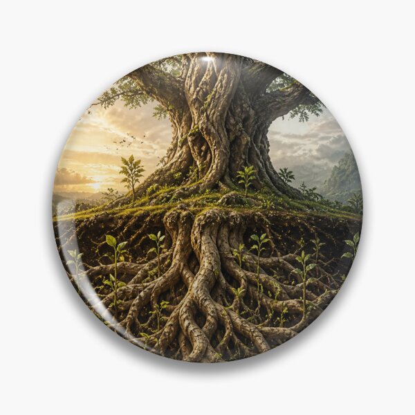 Item preview, Ancient tree with deep roots designed and sold by JuViRo.