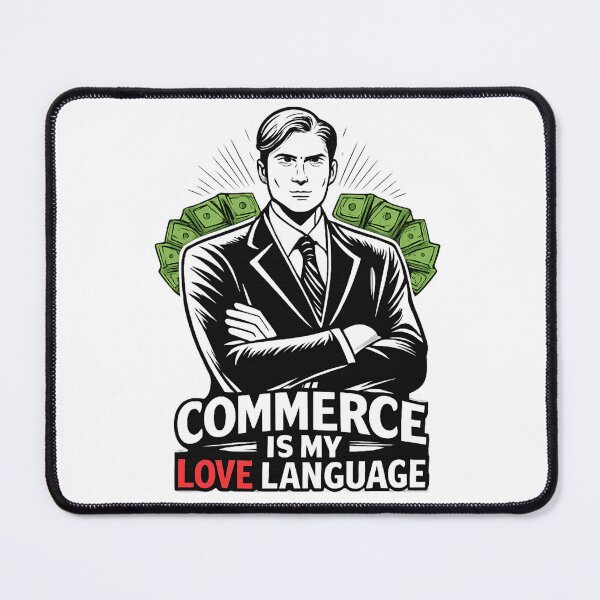 Item preview, Commerce Is My Love Language designed and sold by TorsoMachine.